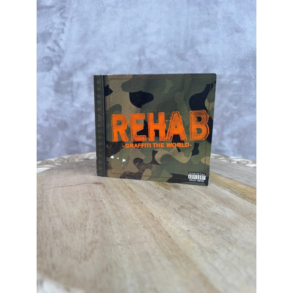 REHAB Graffiti The World CD Album Parental Advisory Explicit Content‎ Camo